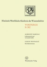 Book Cover for Lithiumnitrid Und Verwandte Stoffe, Ihre Wissenschaftliche Und Praktische Bedeutung. Sila-Substitutionen by Albrecht Rabenau