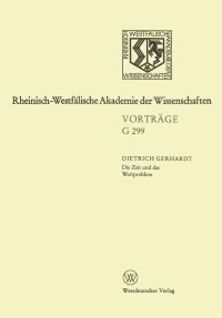 Book Cover for Die Zeit Und Das Wertproblem, Dargestellt an Den Übersetzungen V.A. Zukovskijs by Dietrich Gerhardt