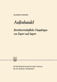 Book Cover for Auenhandel by Reinhold Henzler