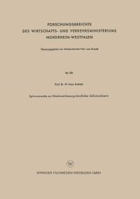Book Cover for Spinnversuche Zur Strukturerfassung Künstlicher Zellulosefasern by Wilhelm Kast