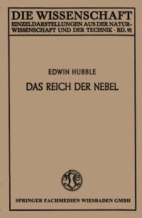 Book Cover for Das Reich Der Nebel by Edwin Hubble