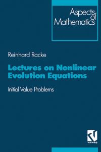 Book Cover for Lectures on Nonlinear Evolution Equations by Reinhard Racke