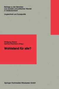 Book Cover for Wohlstand Für Alle? by Wolfgang Glatzer