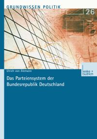 Book Cover for Das Parteiensystem Der Bundesrepublik Deutschland by Ulrich von Alemann