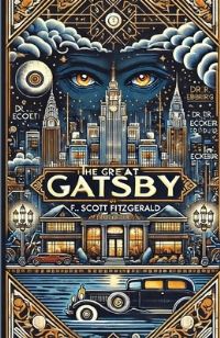 Book Cover for The Great Gatsby(Illustrated) by F Scott Fitzgerald