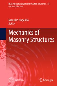 Book Cover for Mechanics of Masonry Structures by Maurizio Angelillo