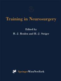 Book Cover for Training in Neurosurgery by Hans-Jürgen Reulen