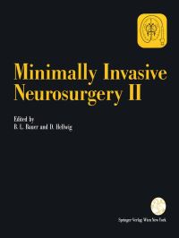 Book Cover for Minimally Invasive Neurosurgery II by Bernhard L. Bauer, Dieter Hellwig