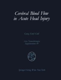 Book Cover for Cerebral Blood Flow in Acute Head Injury by Georg E Cold