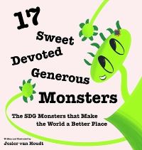 Book Cover for 17 Sweet, Devoted, Generous Monsters by Jesler Van Houdt