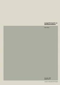 Book Cover for Langzeitversuche an Stahlbetonstutzen by P Ramu