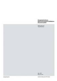 Book Cover for Computerkonforme Datenerfassung Bei Stahlbeton-Großversuchen by M Baumann