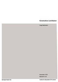 Book Cover for Konstruktiver Leichtbeton by H Bachmann