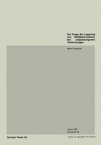 Book Cover for Zur Frage Der Lagerung Von Stahlbetonstutzen Bei Aufgezwungenen Verformungen by M Grenacher