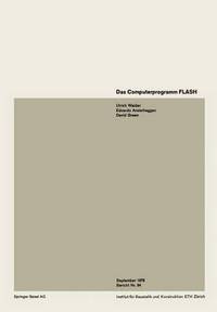 Book Cover for Das Computerprogramm FLASH / The Computer Program FLASH / Le Programme FLASH by U Walder