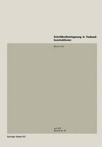 Book Cover for Schnittkraftumlagerung in Verbundkonstruktionen / Moment Redistribution in Composite Structures / Redistribution Des Efforts Interieurs Dans Les Constructions Mixte by W Hitz
