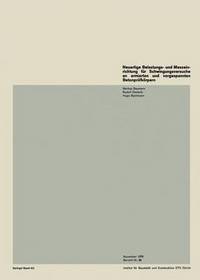 Book Cover for Neuartige Belastungs- Und Messeinrichtungen Fur Schwingungsversuche an Armierten Und Vorgespannten Betonprufkorpern by M Baumann, Dieterle, Bachmann