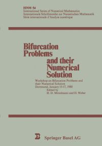 Book Cover for Bifurcation Problems and Their Numerical Solution by H D Mittelmann, H Weber