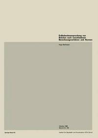 Book Cover for Erdbebenbeanspruchung Von Brucken Nach Verschiedenen Berechnungsverfahren Und Normen by H Bachmann
