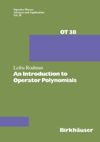 Book Cover for An Introduction to Operator Polynomials by I Gohberg