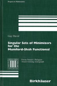 Book Cover for Singular Sets of Minimizers for the Mumford-Shah Functional by Guy David