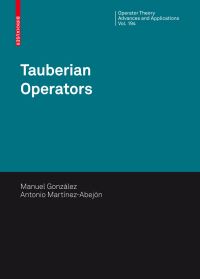 Book Cover for Tauberian Operators by Manuel González, Antonio MartínezAbejón