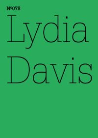 Book Cover for Lydia Davis by Lydia Davis