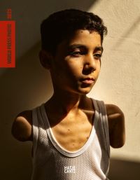 Book Cover for World Press Photo Yearbook 2025 by El Zein Khoury Joumana