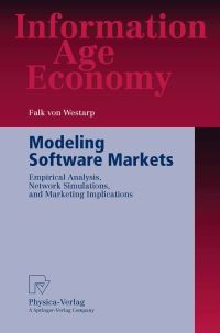 Book Cover for Modeling Software Markets by Falk Graf Westarp