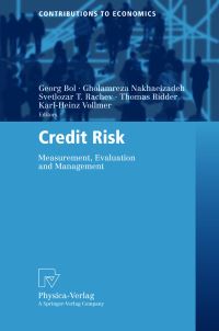 Book Cover for Credit Risk by Karlsruher ÖkonometrieWorkshop, G Bol
