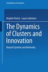 Book Cover for The Dynamics of Clusters and Innovation by Brigitte Preissl, Laura Solimene