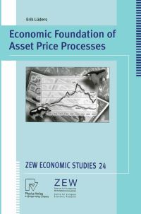 Book Cover for Economic Foundation of Asset Price Processes by Erik Paul Lüders