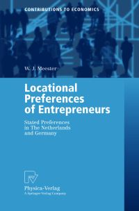 Book Cover for Locational Preferences of Entrepreneurs by WJ Meester