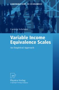 Book Cover for Variable Income Equivalence Scales by Carsten Schröder
