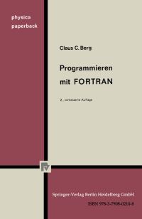 Book Cover for Programmieren Mit FORTRAN by C C Berg