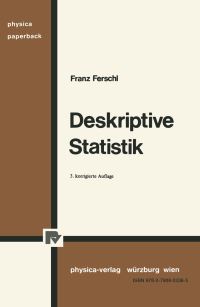 Book Cover for Deskriptive Statistik by Franz Ferschl