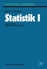 Book Cover for Statistik I by Roland Dillmann