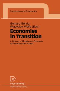 Book Cover for Economies in Transition by Gerhard Gehrig, Wladyslaw Welfe