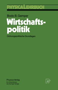Book Cover for Wirtschaftspolitik by Bodo B Gemper