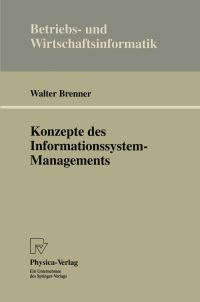 Book Cover for Konzepte Des Informationssystem-Managements by Walter Brenner