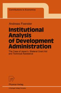 Book Cover for Institutional Analysis of Development Administration by Andreas Foerster