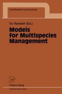 Book Cover for Models for Multispecies Management by Tor Rodseth