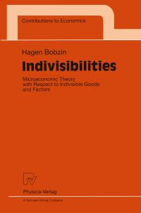 Book Cover for Indivisibilities by Hagen Bobzin
