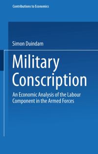 Book Cover for Military Conscription by Simon Duindam