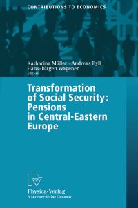 Book Cover for Transformation of Social Security by Katharina Müller, Andreas Ryll, HansJürgen Wagener