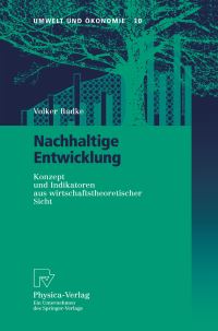 Book Cover for Nachhaltige Entwicklung by Volker Radke