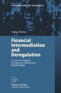 Book Cover for Financial Intermediation and Deregulation by Tobias Miarka