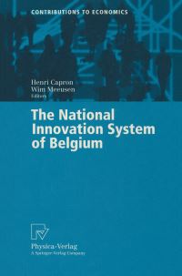 Book Cover for The National Innovation System of Belgium by Henri Capron, Wim Meeusen