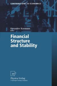 Book Cover for Financial Structure and Stability by Alexander Karmann