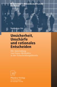 Book Cover for Unsicherheit, Unschärfe Und Rationales Entscheiden by Notburga Ott